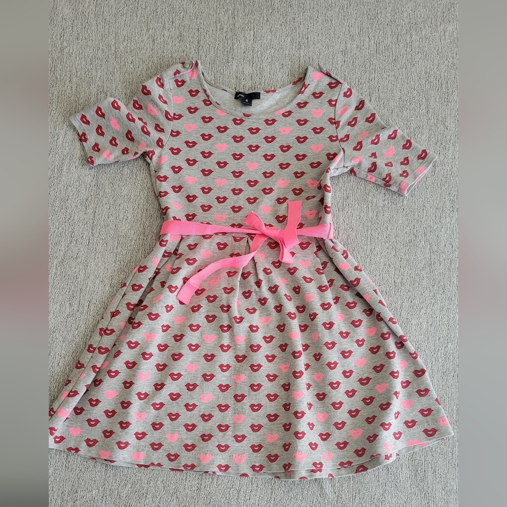 Gap Kids size 8 lips print dress